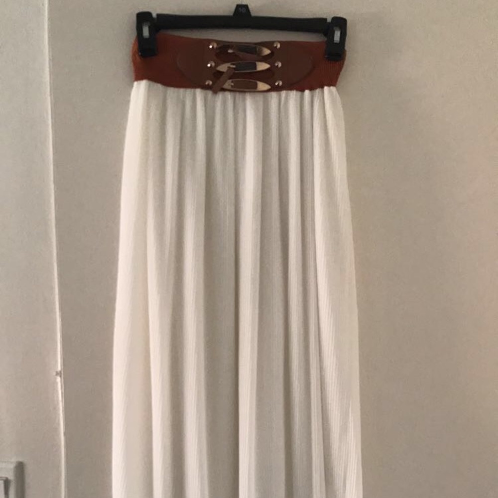 Long floaty skirt